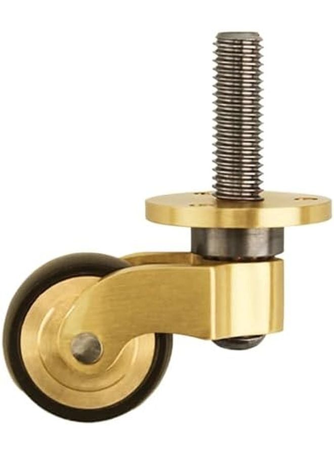 T4926 Size Furniture Casters 360 Swivel Roller Brass Caster Silent Bearing Heavy Duty - Image 4