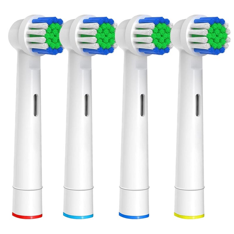 M'AYCREATE ® 4Pcs Electric Toothbrush Replacement Heads Compatible with Oral-B for Most Braun Electric Toothbrushes Soft Dupont Bristles - Image 1