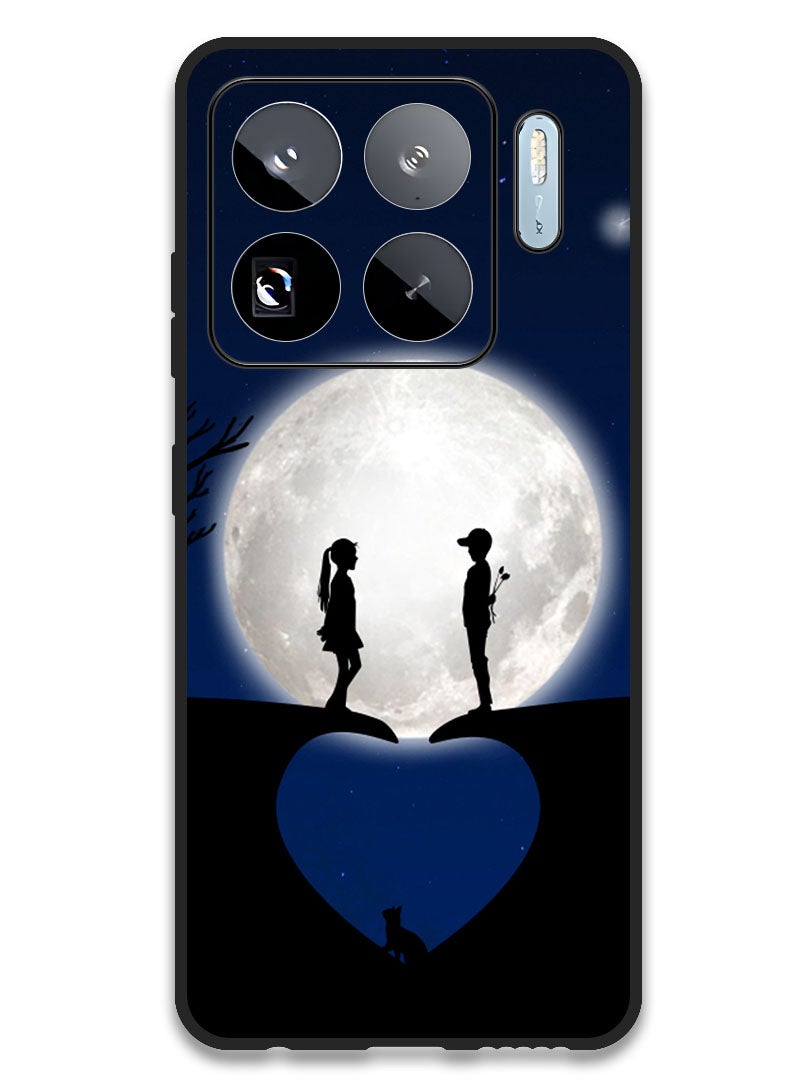 Theodor Case Compatible with Xiaomi 15S Pro 6.73 Inch Protection Shockproof Bumper Cover Couple heart - Image 1