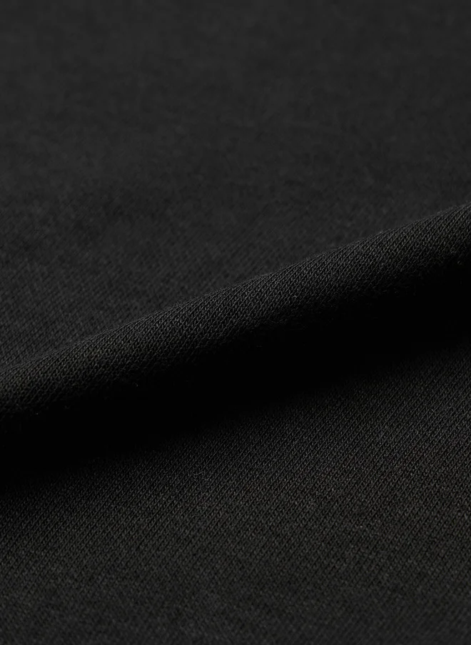 The Souled Store  The Souled Store Men Oversized Fit Colourblocked Black Baseball Shirt  | Best Price UAE