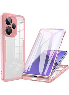 General Xiaomi Redmi Note 13 Pro Plus 5G (Pro+) Case Built-in Screen Protector 360-degree all-round protection phone case, shockproof TPU bumper case 
