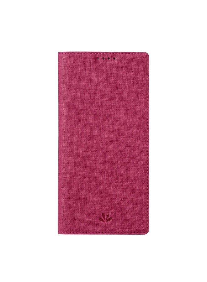 Case Cover For Asus ROG Phone 3 ZS661KS ViLi DMX Series Shockproof TPU + PU Leather Magnetic Attraction Horizontal Flip Case with Card Slot & Holder(Rose Red)