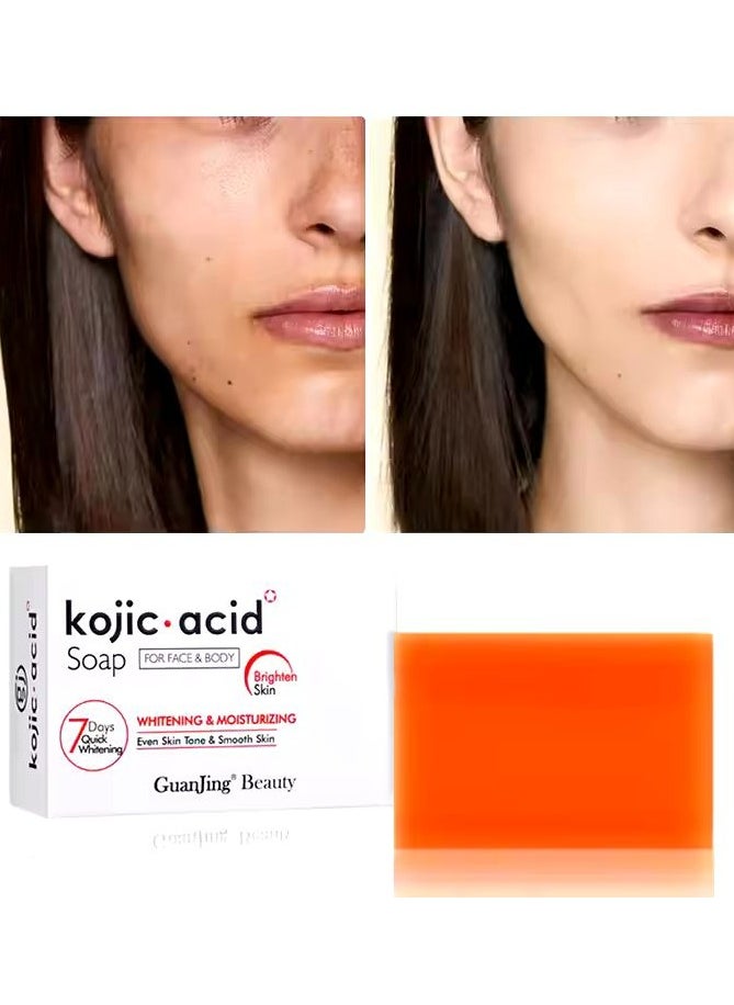 Kojic Acid Soap Whitening for Face Body Skin Brightening Lightening Cleansing 120g - pzsku/Z8AD518EA52971365BFCEZ/45/_/1734050444/bbc3e721-0dd8-49a7-b773-258ce5b0a9ff