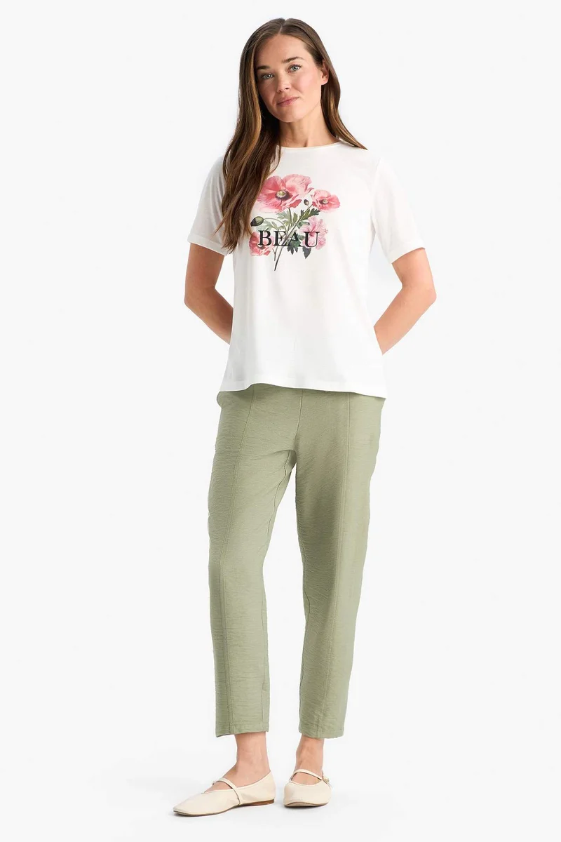 ديفاكتو jogger Regular Hem Trousers