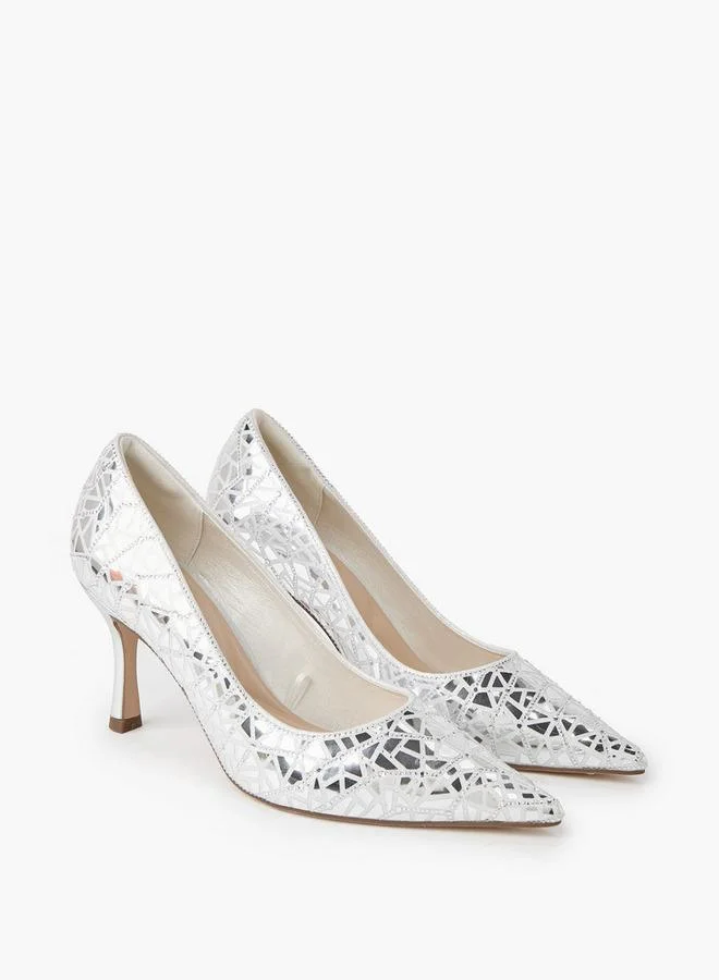 Celeste Women Embellished Stiletto Heel Pumps