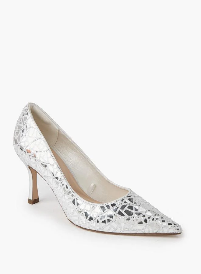 Celeste Women Embellished Stiletto Heel Pumps
