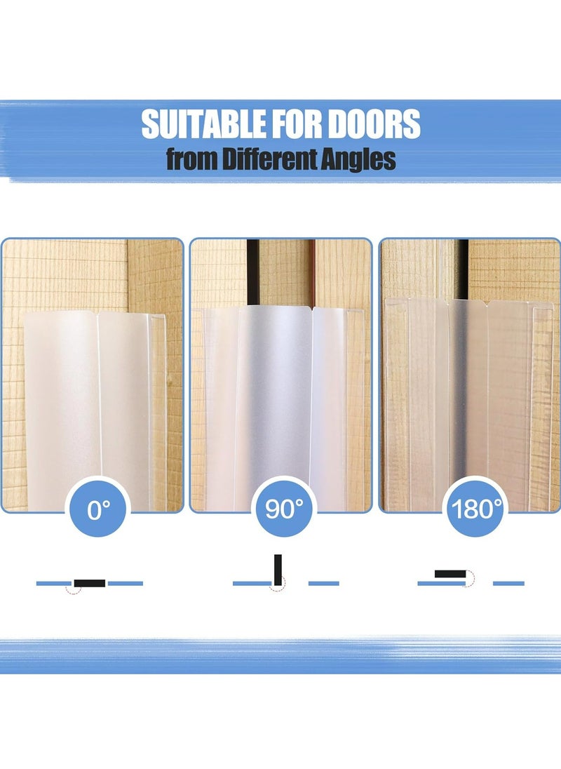 Oasisgalore Finger Pinch Door Guard - Child Door Protector - 2 PCS Door Jam Shield Hinge Cover for 90 , 180 Degree Door Frames, Gates.  - Image 2