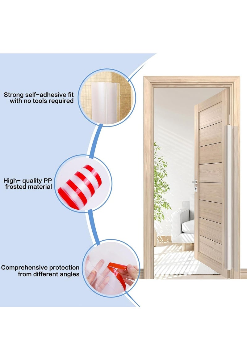 Oasisgalore Finger Pinch Door Guard - Child Door Protector - 2 PCS Door Jam Shield Hinge Cover for 90 , 180 Degree Door Frames, Gates.  - Image 5