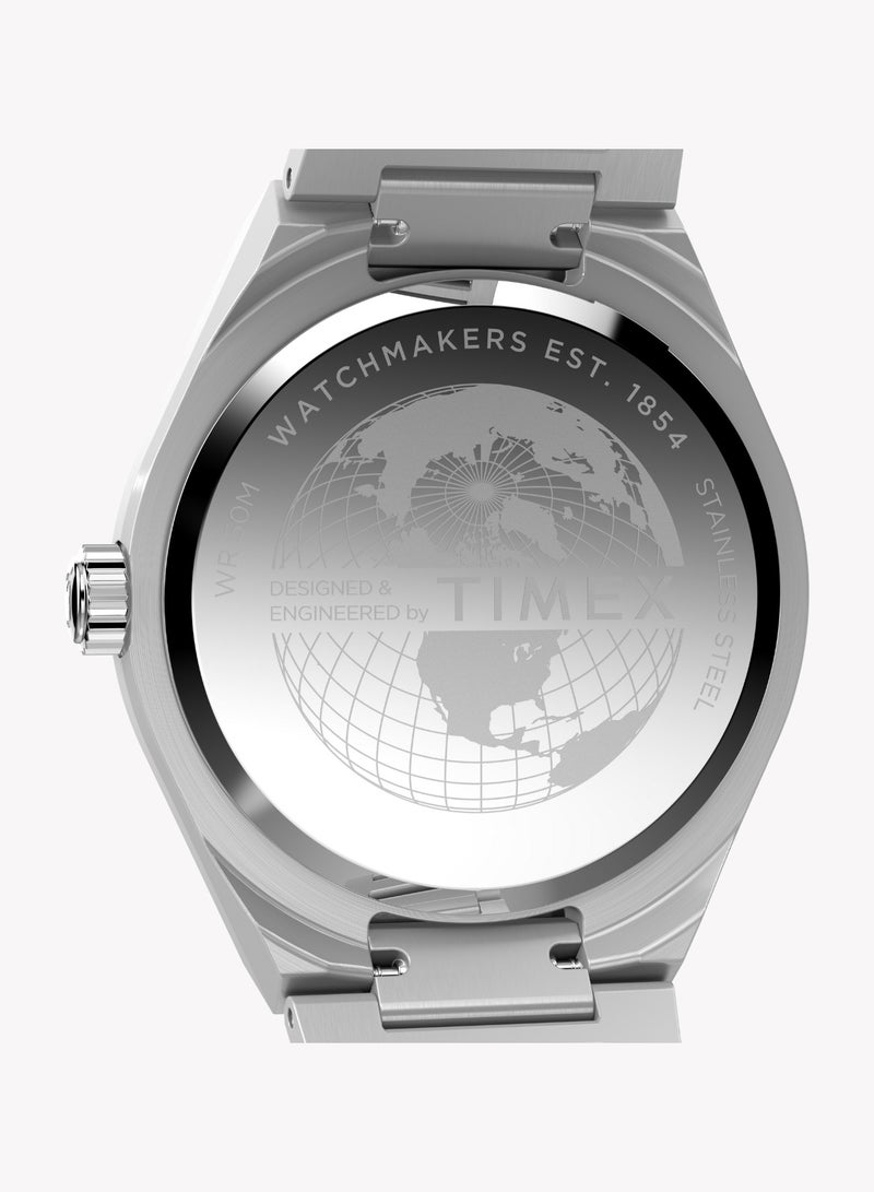 Timex Men's Stainless Steel Watch, Silver | TW2Y12100 - Image 4