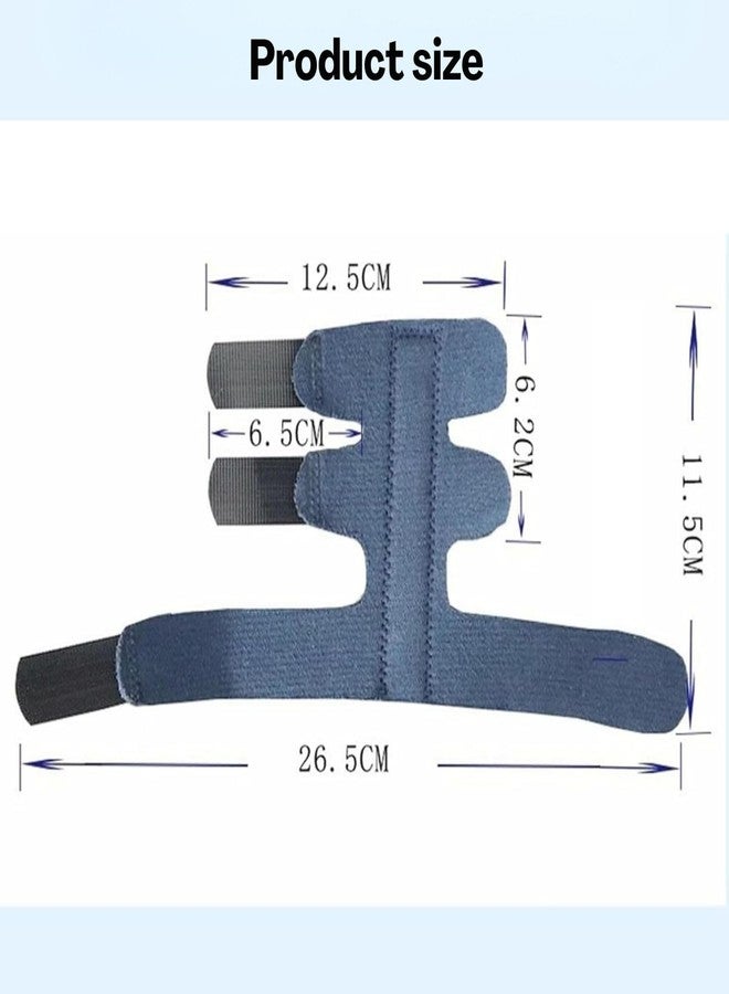 Homeaura 2pcs Finger Splint for Index, Middle & Ring Finger | Adjustable Support | Comfortable Fit | Injury Recovery | Pain Relief | Sprain & Fracture Protection - Image 2