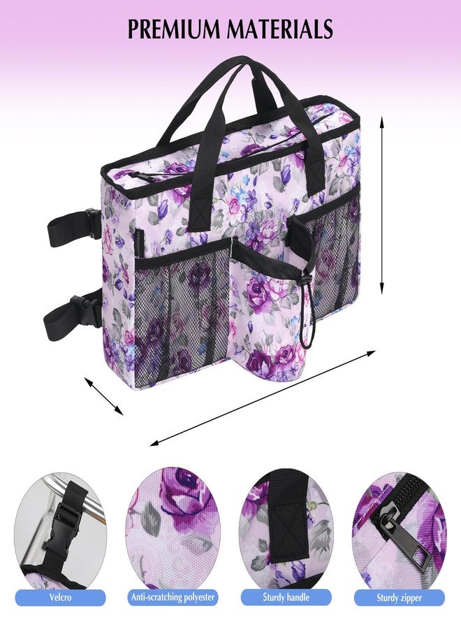 CLEKEGBAG Compact Walker Bag with Pockets, Adjustable Strap, Easy Access Walker Storage Solution - Image 3