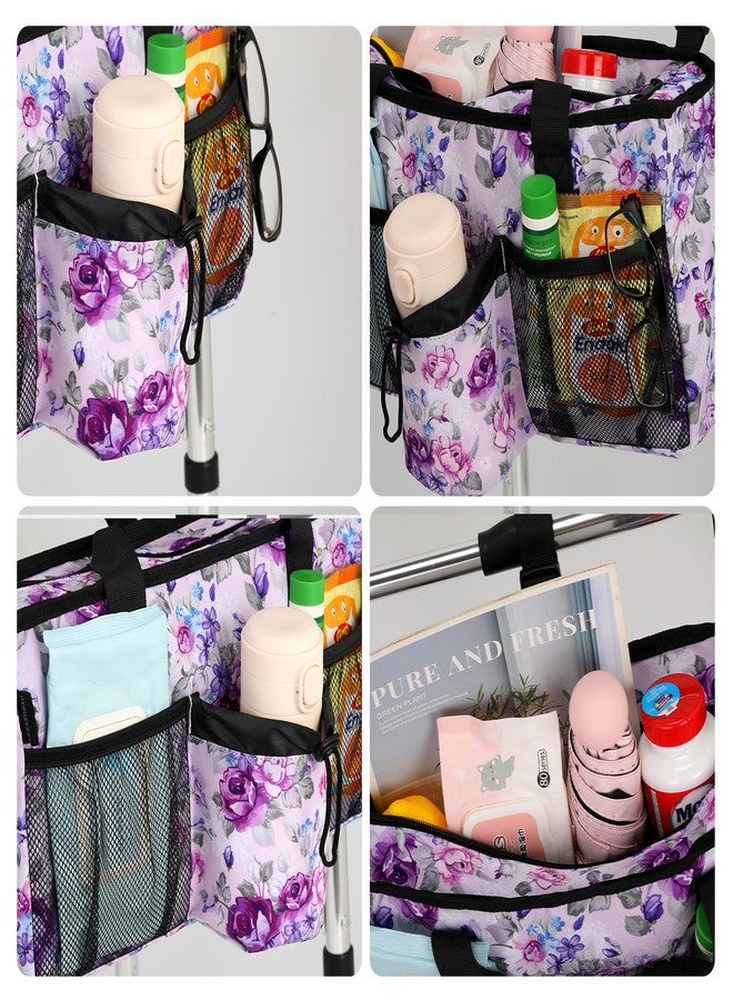 CLEKEGBAG Compact Walker Bag with Pockets, Adjustable Strap, Easy Access Walker Storage Solution - Image 2