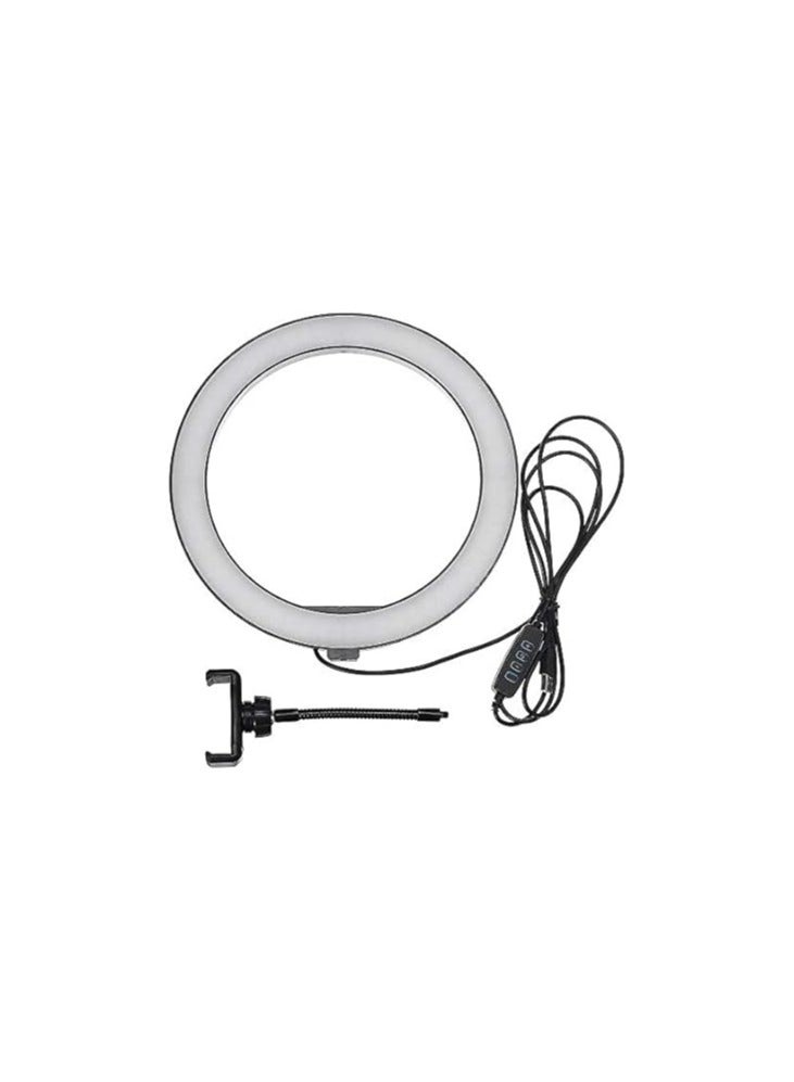 حلقة رينج لايت بأربعة اوضاع وكابل USB للموبايل مقاس 26 سم - Image 5