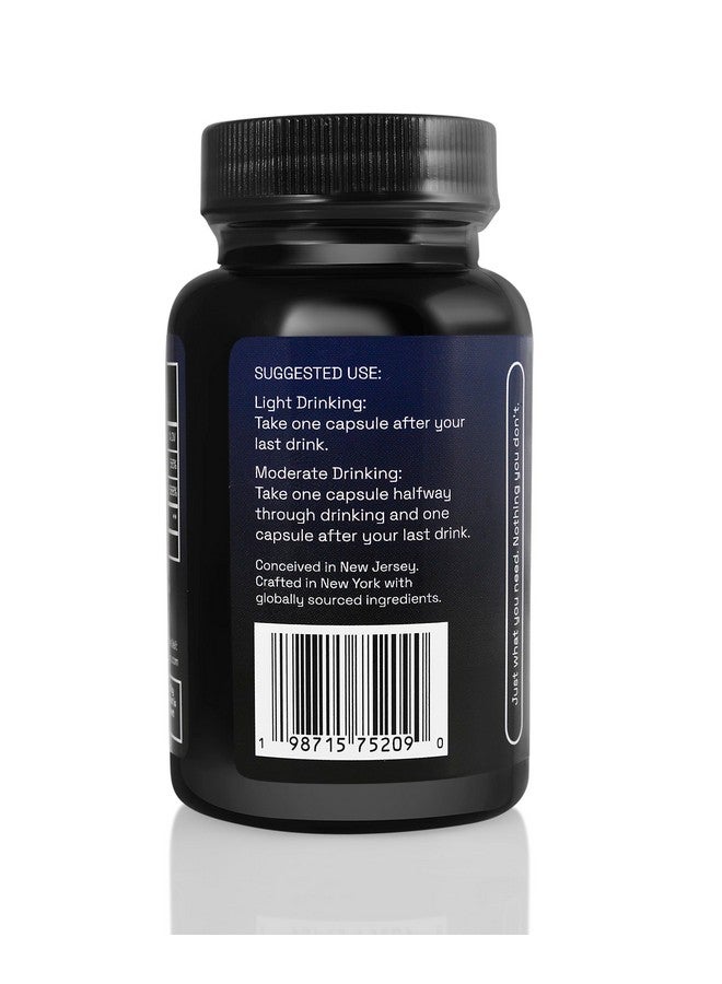 Not Drugs Rebound: Hangover Support That Actually Works | Effective, Affordable & Backed by Science | 30 Capsules | 30 Doses | L-Cysteine, Vitamin B6, Vitamin C - Image 3