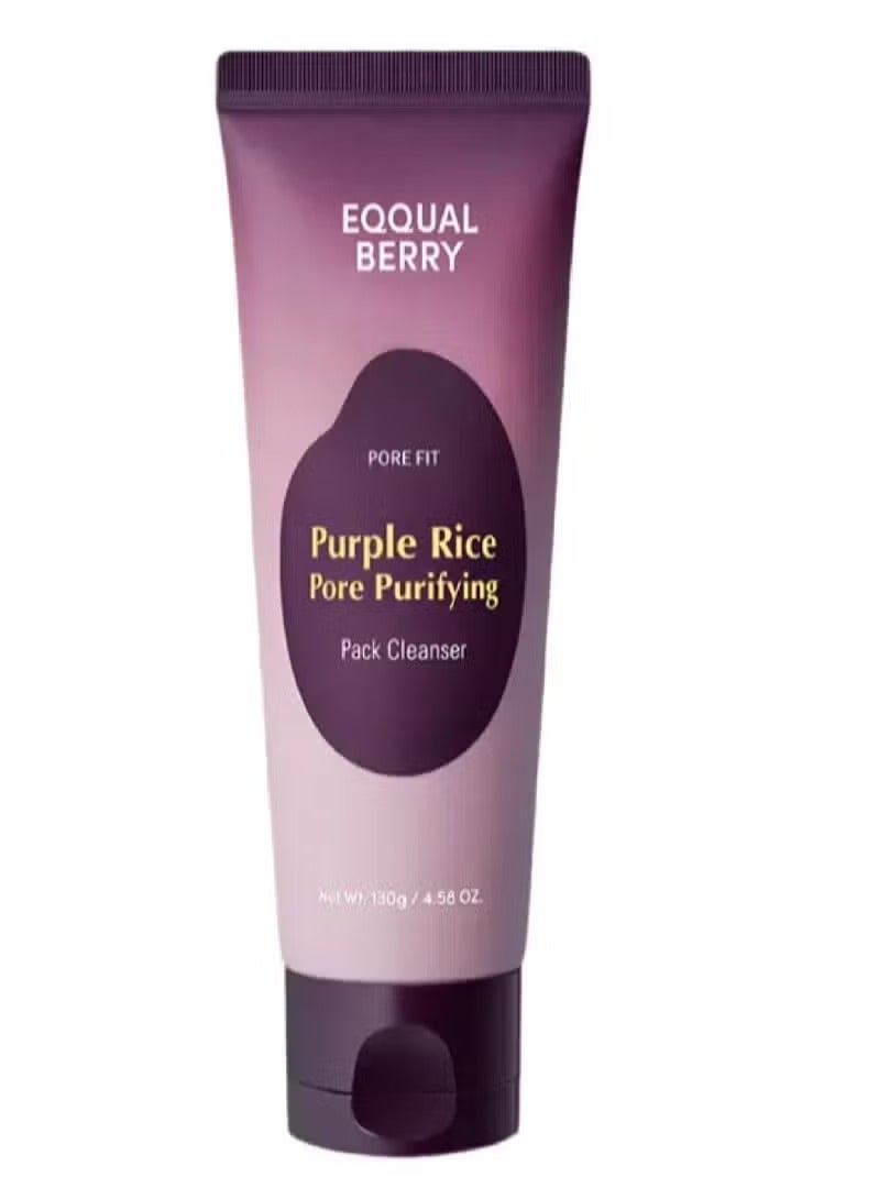 إيكوالبيري منظف المسام من إيكوال بخلاصة التوت والأرز الأرجواني 130 مل