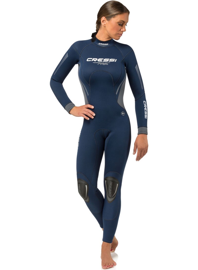 Cressi Fast 3mm Wetsuit Lady - Image 1