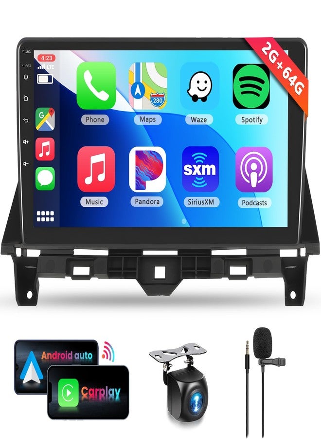 بودوفو راديو ستيريو للسيارة من بودوفو بسعة 2 جيجابايت + 64 جيجابايت لهوندا أكورد الجيل الثامن (2008-2013) مع نظام كاربلاي لاسلكي ونظام أندرويد أوتو، ووحدة رأس بشاشة لمس 10.1 بوصة، ونظام أندرويد 13، ونظام صوت عالي الدقة، ونظام ملاحة GPS، وواي فاي، وبلوتوث، وعجلة تحكم في عجلة القيادة، وكاميرا خلفية عالية الدقة. - Image 1