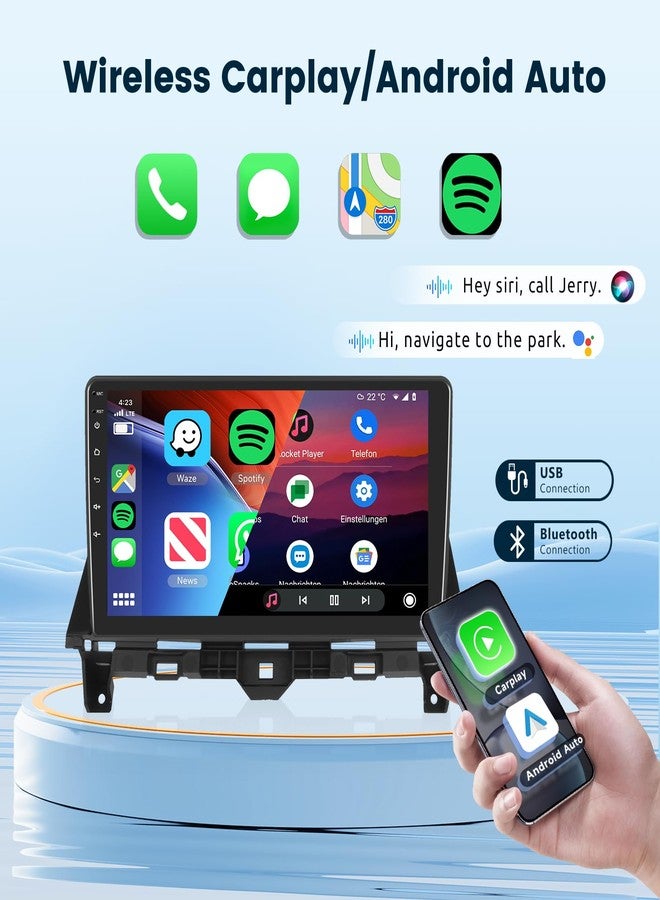 بودوفو راديو ستيريو للسيارة من بودوفو بسعة 2 جيجابايت + 64 جيجابايت لهوندا أكورد الجيل الثامن (2008-2013) مع نظام كاربلاي لاسلكي ونظام أندرويد أوتو، ووحدة رأس بشاشة لمس 10.1 بوصة، ونظام أندرويد 13، ونظام صوت عالي الدقة، ونظام ملاحة GPS، وواي فاي، وبلوتوث، وعجلة تحكم في عجلة القيادة، وكاميرا خلفية عالية الدقة. - Image 3