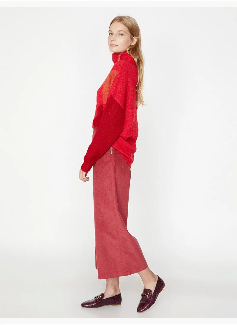 KOTON Relaxed Fit Trousers