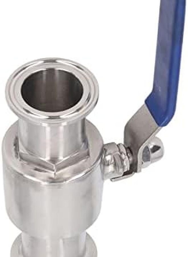 51mm 2in Pipe OD Stainless Steel Clamp Ball Valve With Handle For Flow Control - Image 5