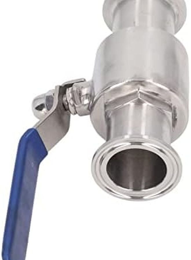 51mm 2in Pipe OD Stainless Steel Clamp Ball Valve With Handle For Flow Control - Image 3