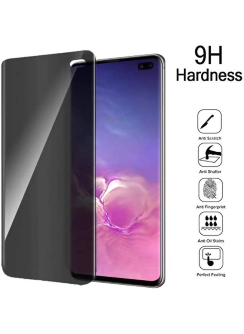 ELTRAZONE (2 Pack)Privacy Screen protector compatible with Samsung Galaxy S10+ Screen Protector Tempered Glass [Anti-Glare][HD Full Coverage][Easy Installation][Scratch Resistant][9H Hardness]  - Image 5