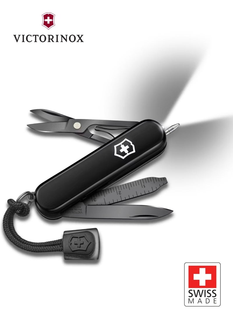 Victorinox Signature Lite Onyx Black Swiss Army Knife - 0.6226.31P | with 7 functions - Image 1