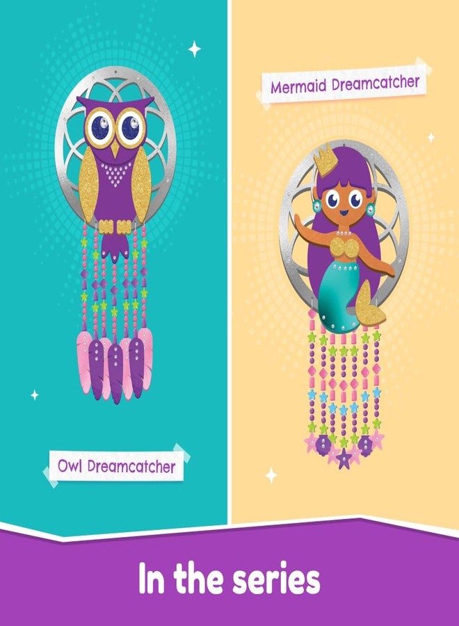 Bloomingo DIY Owl Dreamcatcher Craft Kit | Creative Hands on Learning Gift for Kids Age 4+ | Make a Beautiful Dreamcatcher While Building Focus, Craft Skills & Imagination with Safe Materials - Image 3