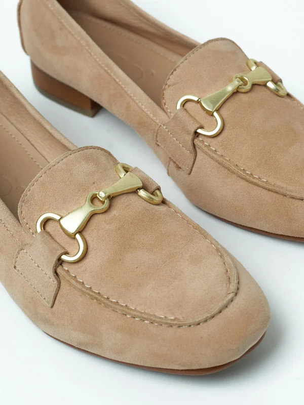 Y.so Women's Flat Moccasins – Solid Slip-On Loafers for Daily Comfort & Style