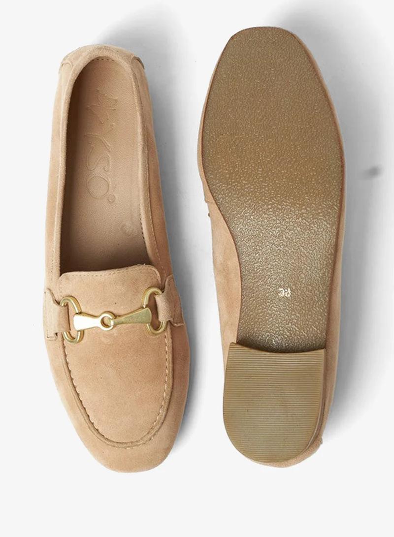 Y.so Women's Flat Moccasins – Solid Slip-On Loafers for Daily Comfort & Style