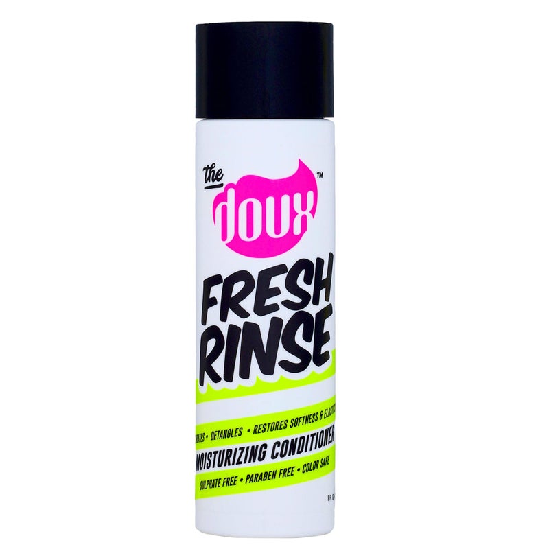 The Doux FRESH RINSE Moisturizing Conditioner for Curly Hair â€“ Hydrating Formula with Shea Butter, Sea Silk & Aloe â€“ Sulfate-Free, Paraben-Free Conditioner for Women, Natural Curls, and Textured Hair - Image 1