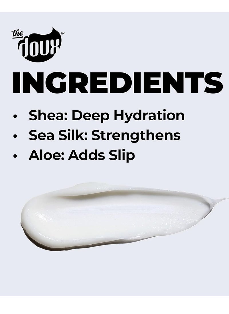 THE DOUX The Doux - FRESH RINSE Moisturizing Conditioner - Hydrating Hair Conditioner - Contains Shea Butter and Sea Silk - Sulfate-Free, Paraben-Free  - Image 3