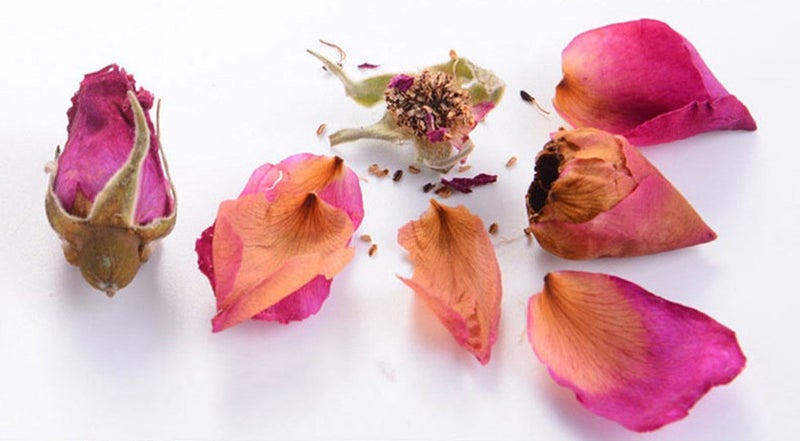 TooGet Fragrant Natural Red Rose Buds Rose Petals Organic Dried Flowers Wholesale, Culinary Food Grade - 8 OZ - Image 3