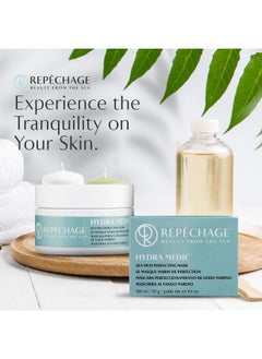 Repechage Repechage Sea Mud Face Mask Deep Cleanses and Helps Absorb Excess Oil, Reducing the Appear of Shine. Facial Perfecting Mask Seaweed and Allantoin Help to Leave the Skin Feeling Refreshed 120ml.  - Image 5