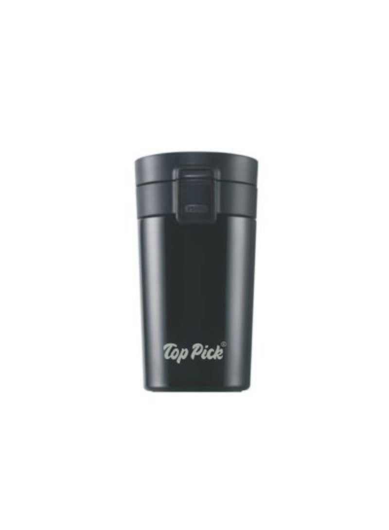Top Pick Vaccum Coffeemate Mug Black 300Ml