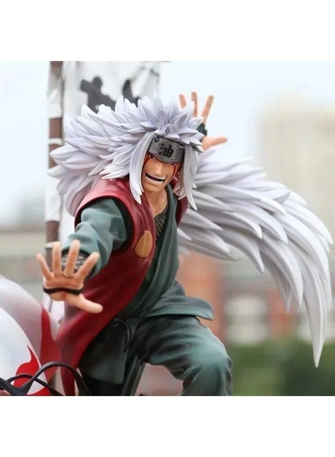 عام ناروتو الأغلال المصنوعة يدويا مصير اوزوماكي ناروتو جيرايامي فنغ شوي بوابة تمثال الديكور جمع ألعاب الديكور هدايا للعائلة والأصدقاء - Image 2