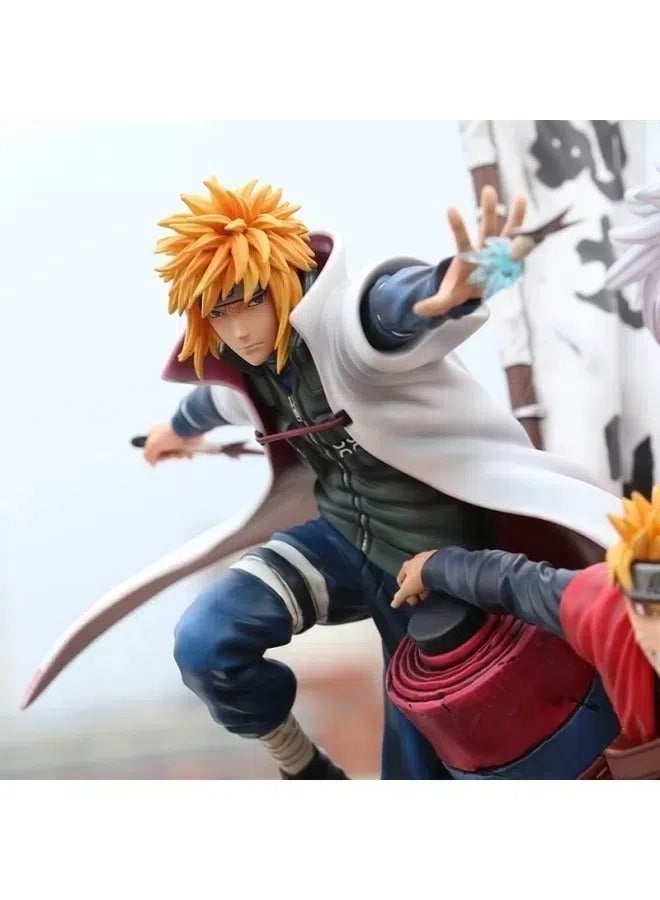 عام ناروتو الأغلال المصنوعة يدويا مصير اوزوماكي ناروتو جيرايامي فنغ شوي بوابة تمثال الديكور جمع ألعاب الديكور هدايا للعائلة والأصدقاء - Image 3