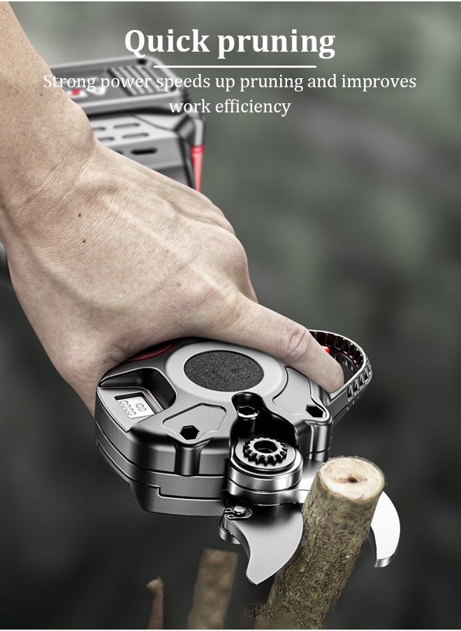 Electric shears for branches Cordless Electric Pruning Shears Portable Tree Trimmer, Replaceable Blades