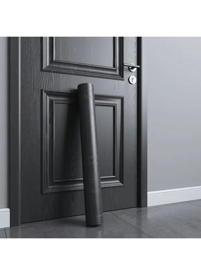 Old Door Renovation Stickers Self Adhesive Entry Iron Door Color Change Security Door Modification 118 11 31 5 Inch Black 03 - Image 4