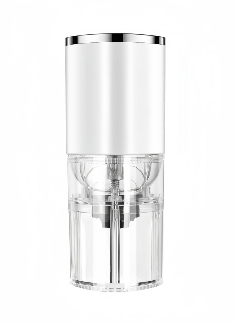 nihao مطحنة قهوة كهربائية أوتوماتيكية بالكامل مع قلب طحن سيراميكي ومتعددة الوظائف - بيضاء - Image 1