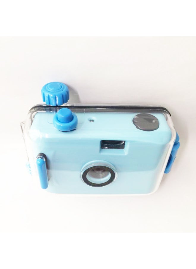 Generic Light Blue Blue Shell Film Multi-time Camera Film Fool Camera Ins Men's And Women's Birthday Gift Items Wholesale-Color:Light Blue Red Shell  - Image 5