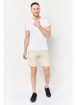 adidas Originals Men Sportswear Fit Outdoor Shorts, Beige  - Image 2