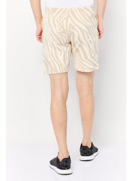 adidas Originals Men Sportswear Fit Outdoor Shorts, Beige  - Image 4