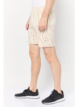 adidas Originals Men Sportswear Fit Outdoor Shorts, Beige  - Image 3