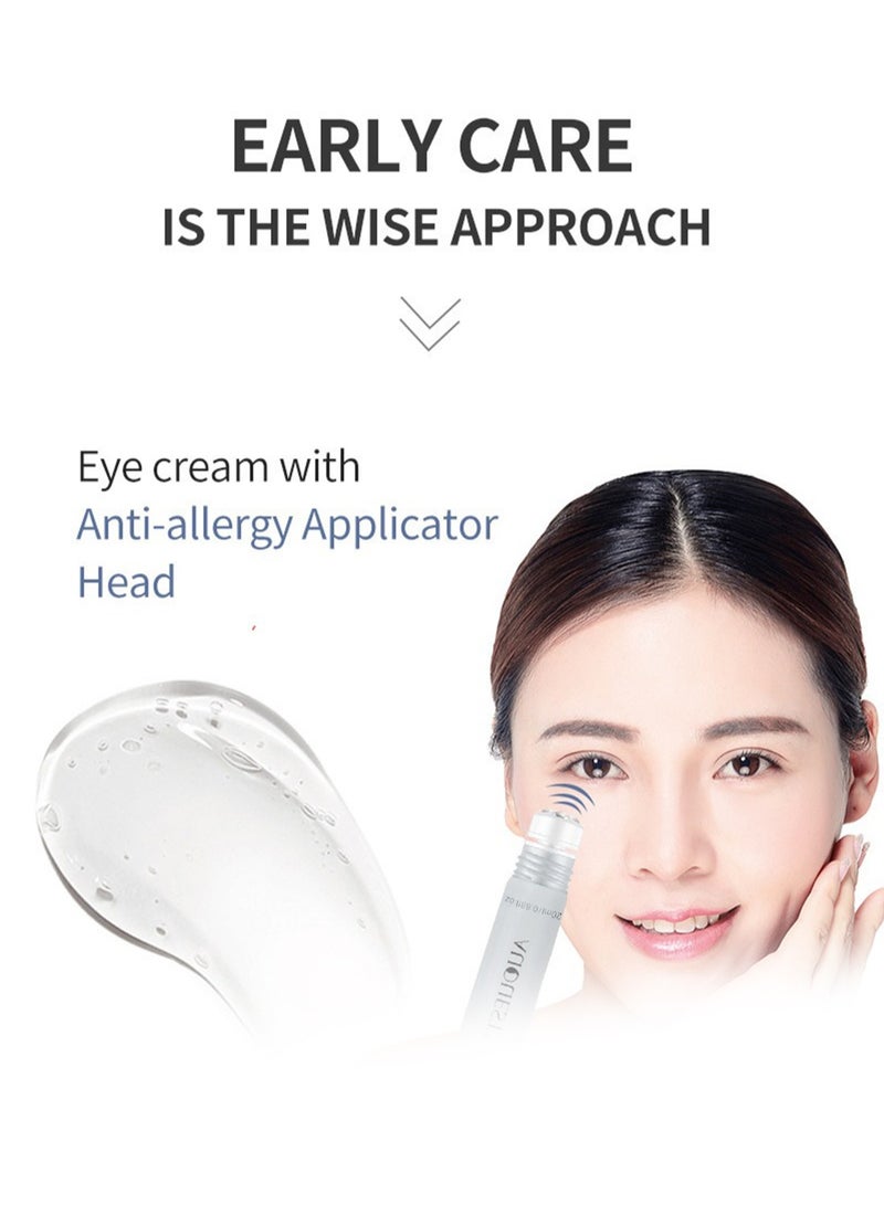 AuQuest Peptide Anti-Aging Eye Serum, Moisturizing Eye Cream, Fast-Absorbing Eye Essence to Fight Dark Circles, Under-Eye Bags, and Reduce Wrinkles, 20ml/0.68fl.oz - Image 2