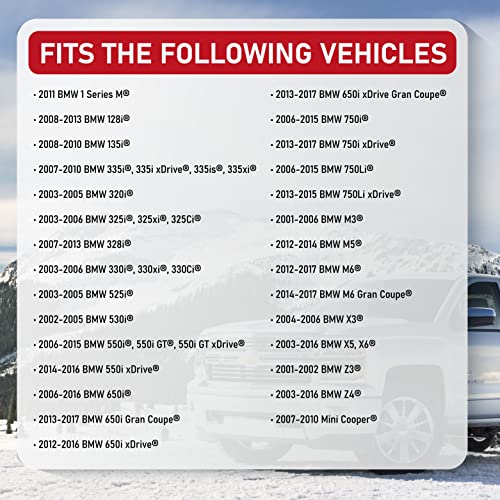 AA Ignition Ignition Coil Pack - Compatible with BMW Vehicles - 325i, 328i, 325ci, 330ci, 335i, 525i, 545i, 745Li, X3, X5 and more - Replaces GN10328, 12137594936 - Image 5