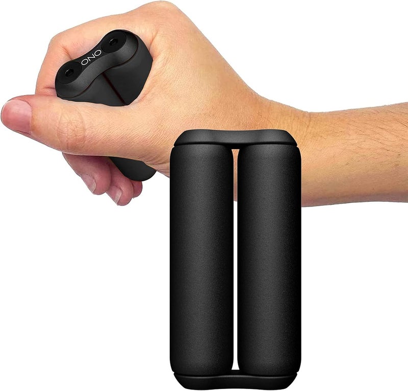 ONO Roller Jr Black - Silent Fidget Toys for Promoting Focus & Stress Relief - Helps Develop Fine Motor Skills & Ease Skin & Nail Picking - Sized for Small Hands, Quiet Sensory Toy - Image 1