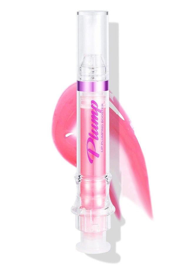 Tiejdhr 6 Colors Lip Plumper, Hydrating & Smooth Lip Wrinkles, Enhancing Plump Effect for Fuller Lips High Shine Lip Glaze Long Lasting Nourishing Lip Plumper for Women Girls (# 05) - Image 1
