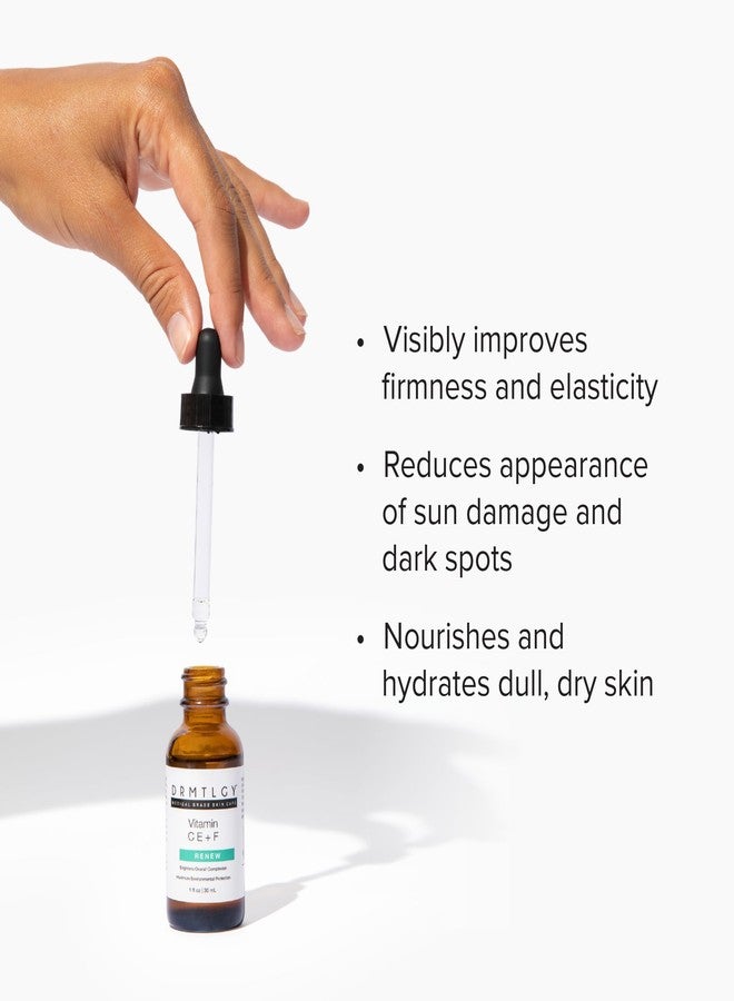 DRMTLGY Advanced C E Ferulic Antioxidant Serum with 15% Vitamin C, Vitamin E & Ferulic Acid, Brightening Face Serum for Radiance, Smooth Texture, and All Skin Types - Image 3