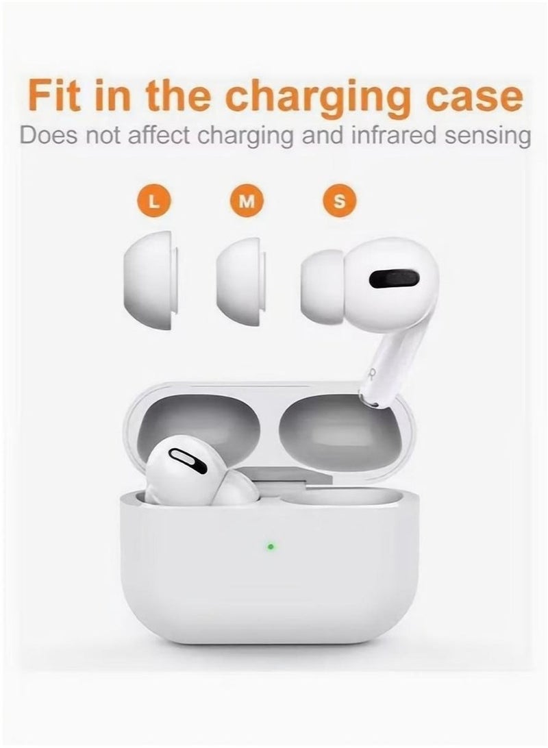 KENSUO Replacement Ear Buds For AirPods Pro White（12-Piece） - Image 2